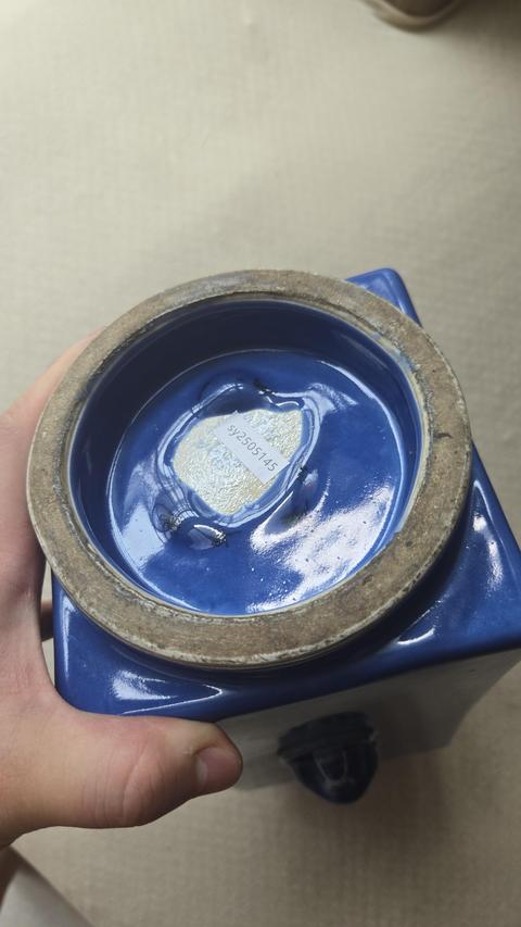 古玩陶瓷琮式瓶真品鑒賞圖