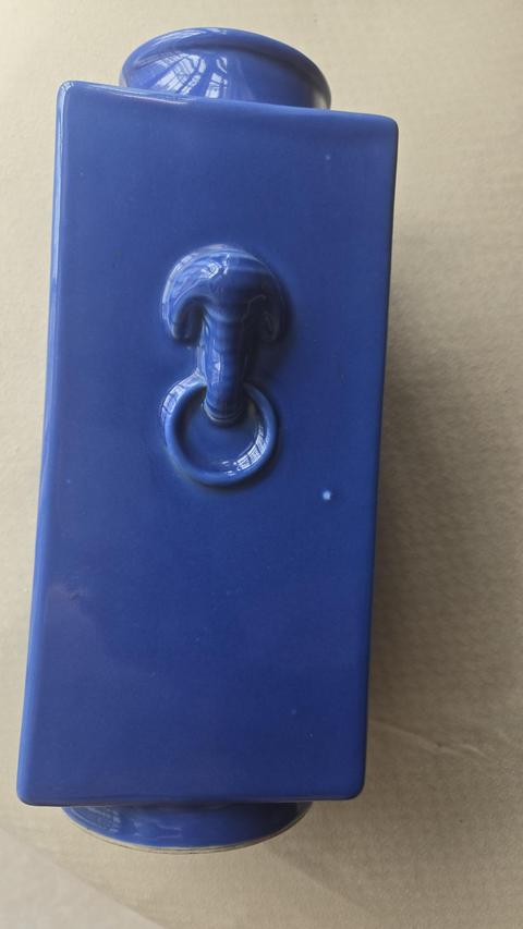 古玩陶瓷琮式瓶真品鑒賞圖