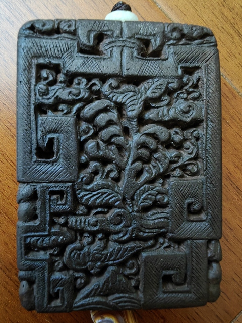 古玩玉器合香牌子真品鑒賞圖