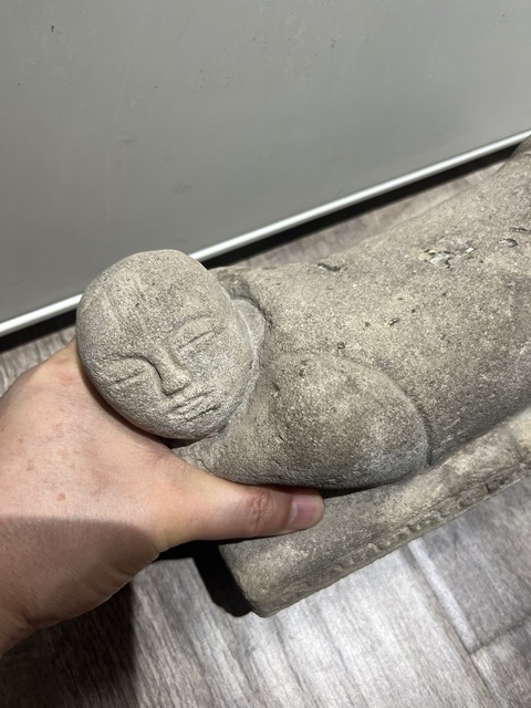 古玩雜項娃娃枕真品鑒賞圖