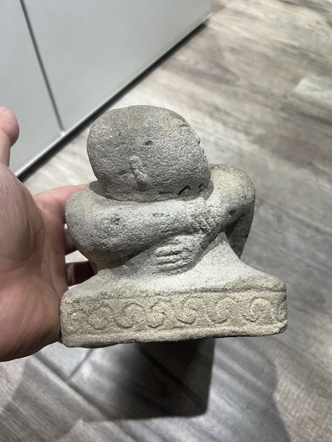 古玩雜項娃娃枕真品鑒賞圖