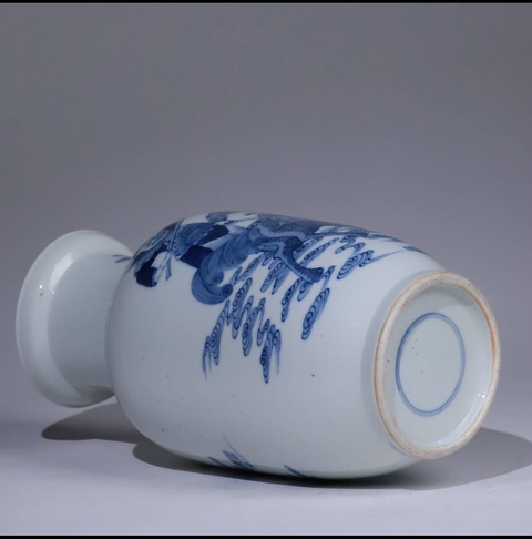 古玩陶瓷青花瓶真品鑒賞圖