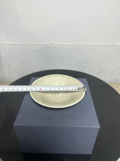 古玩陶瓷青白釉折沿洗真品鑒賞圖