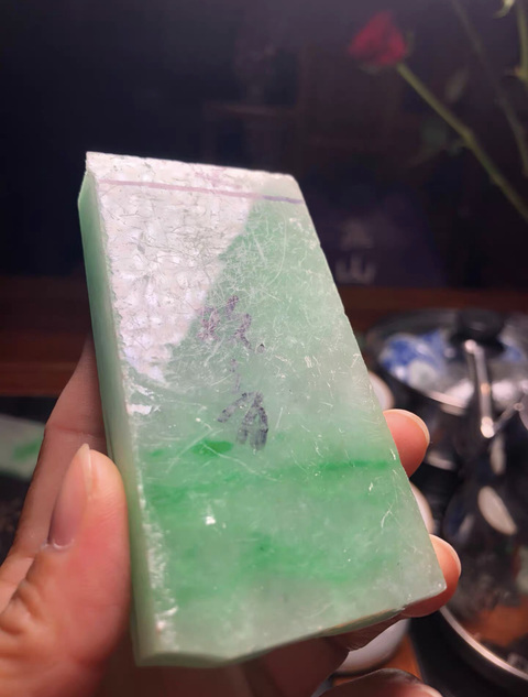 古玩玉器非天然翡翠料真品鑒賞圖