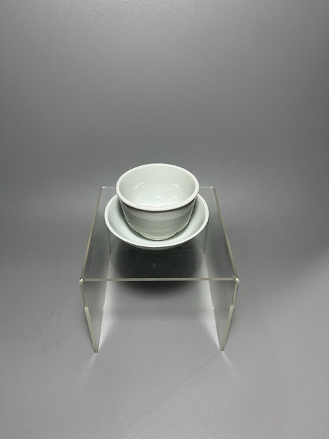 古玩陶瓷明代青白釉杯碟拍賣，當前價格0元