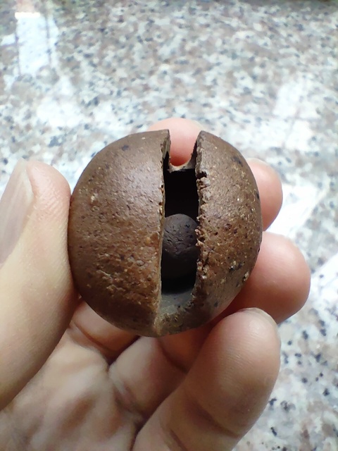 古玩陶瓷磁州窯茶葉末釉鈴鐺真品鑒賞圖
