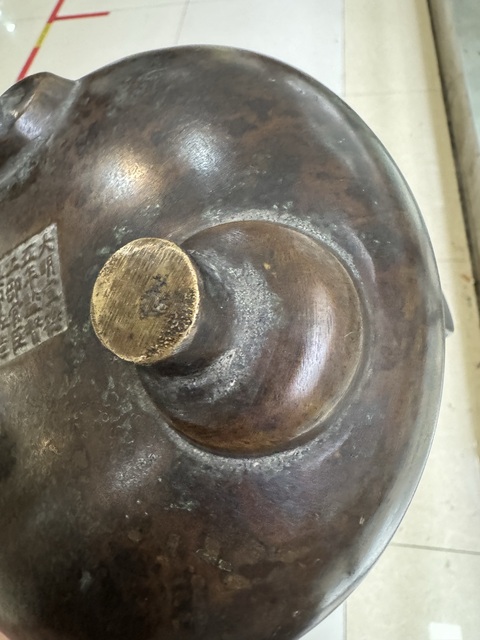 古玩銅器爐子真品鑒賞圖