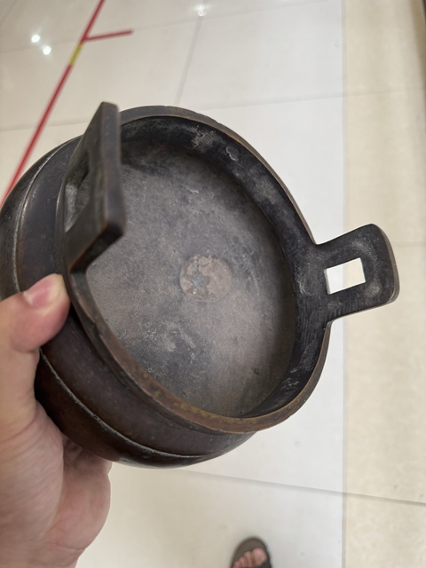 古玩銅器爐子真品鑒賞圖
