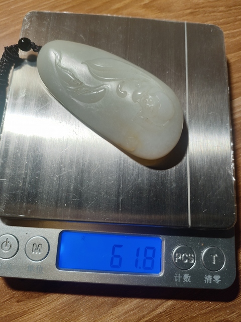 古玩玉器玉連年有余掛墜真品鑒賞圖
