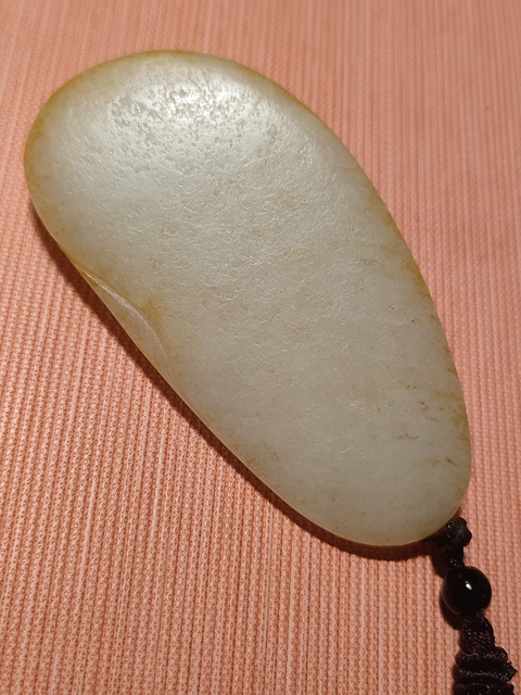 古玩玉器玉連年有余掛墜真品鑒賞圖