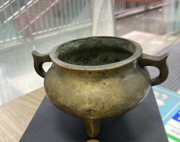 古玩銅器銅爐真品鑒賞圖