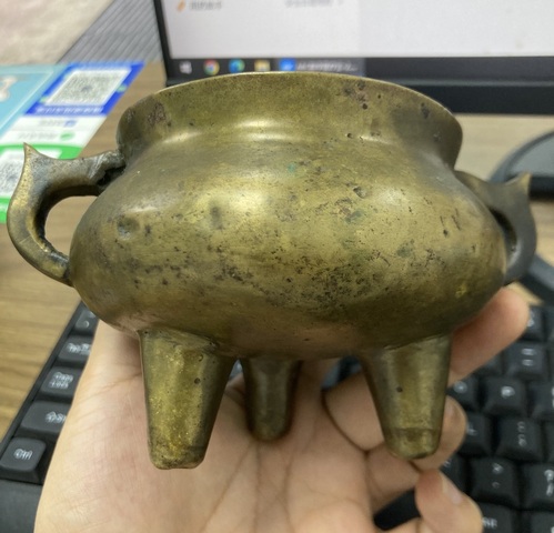 古玩銅器銅爐真品鑒賞圖