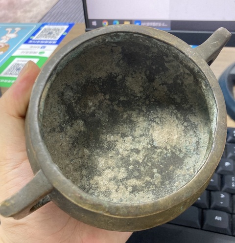 古玩銅器銅爐真品鑒賞圖