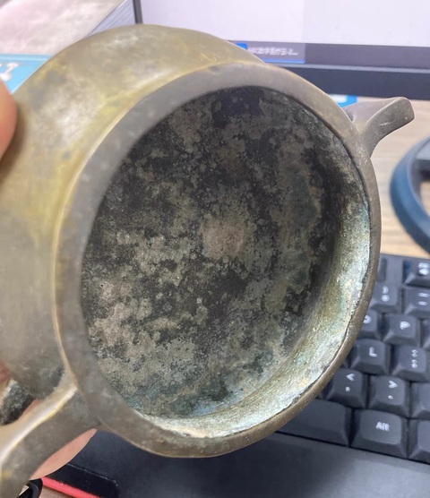 古玩銅器銅爐真品鑒賞圖