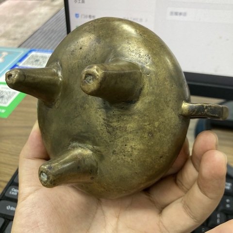 古玩銅器銅爐真品鑒賞圖