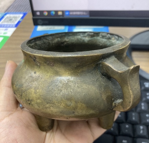 古玩銅器銅爐真品鑒賞圖