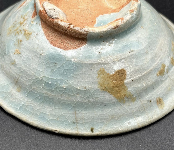 古玩陶瓷青白釉小盤真品鑒賞圖