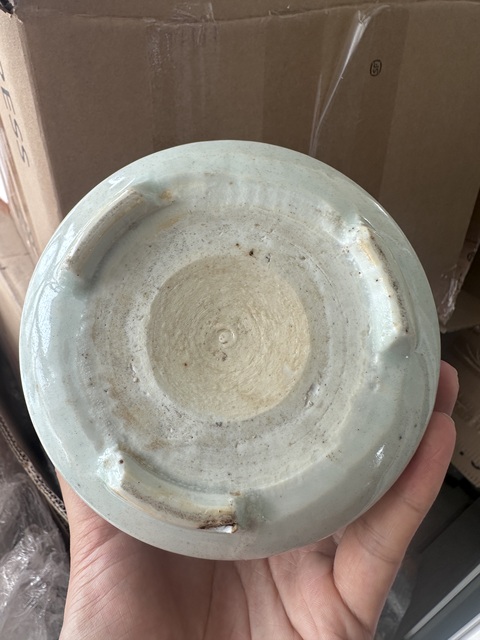 古玩陶瓷青花趕珠龍紋香爐真品鑒賞圖