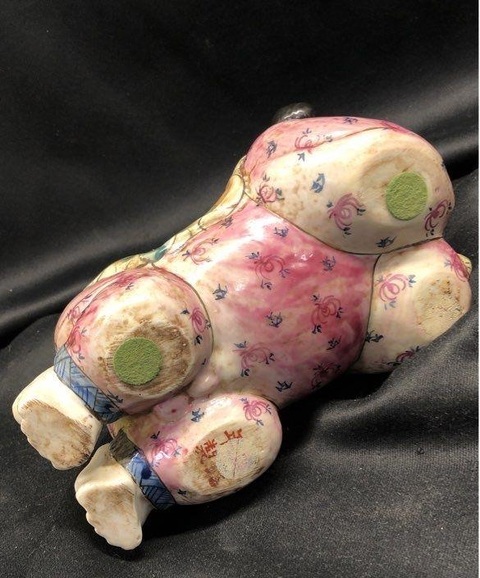 古玩陶瓷孩兒枕真品鑒賞圖