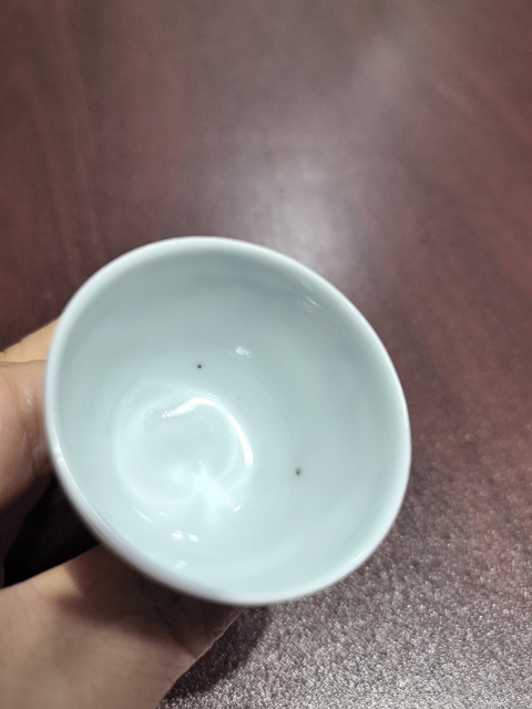 古玩陶瓷青花高足杯真品鑒賞圖