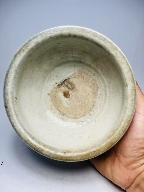 古玩陶瓷青花花卉紋香爐真品鑒賞圖