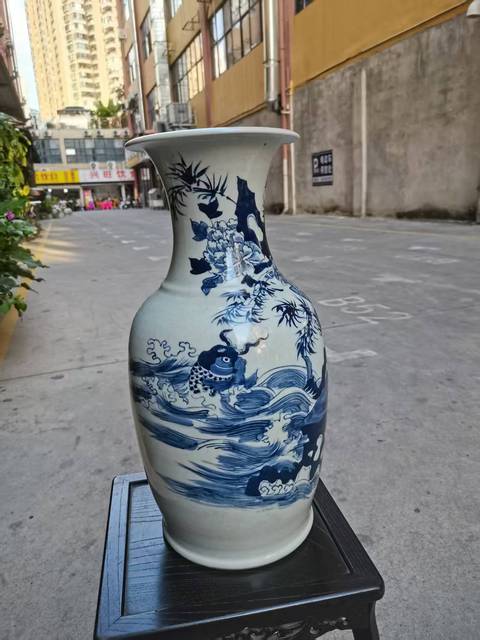 古玩陶瓷瓶真品鑒賞圖
