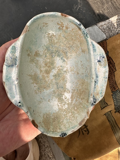 古玩陶瓷耳杯真品鑒賞圖
