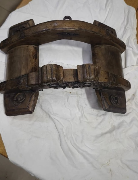 古玩雜項馬?架真品鑒賞圖