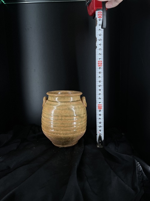 古玩陶瓷青瓷雙系罐真品鑒賞圖