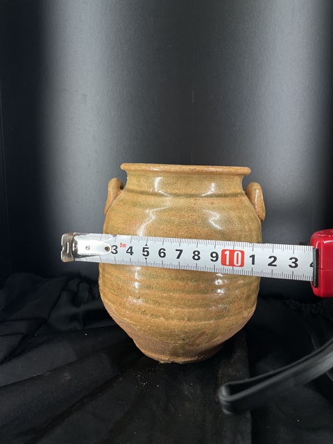 古玩陶瓷青瓷雙系罐真品鑒賞圖