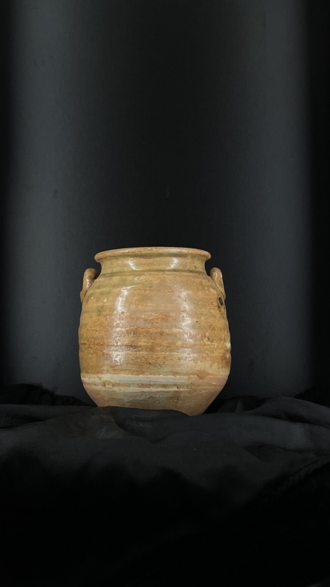 古玩陶瓷青瓷雙系罐真品鑒賞圖