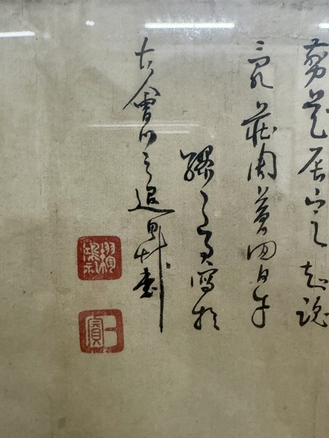 古玩字畫蝶舞真品鑒賞圖