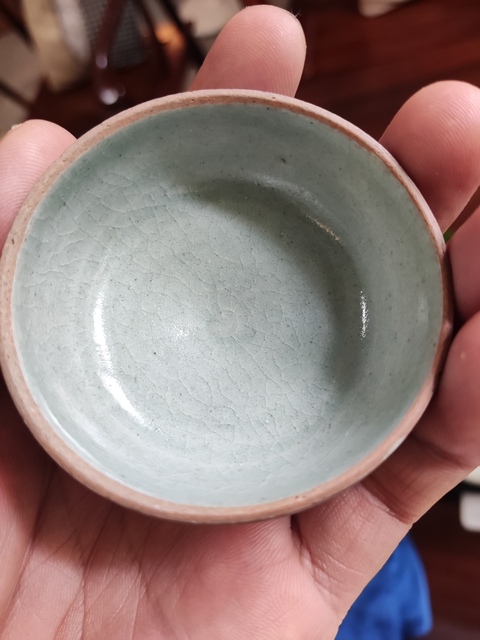 古玩陶瓷茶盞真品鑒賞圖
