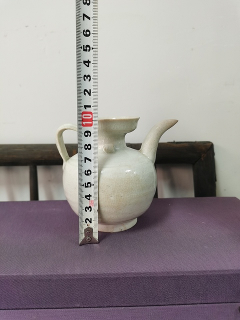 古玩陶瓷宋代影青雙系執(zhí)壺拍賣，當(dāng)前價(jià)格2450元