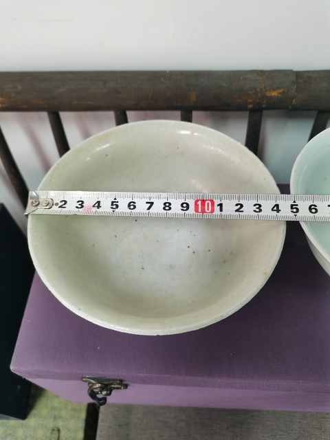 古玩陶瓷宋末元代 影青碗一對拍賣，當前價格1600元