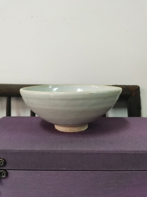 古玩陶瓷南宋白釉碗拍賣,當前價格820元