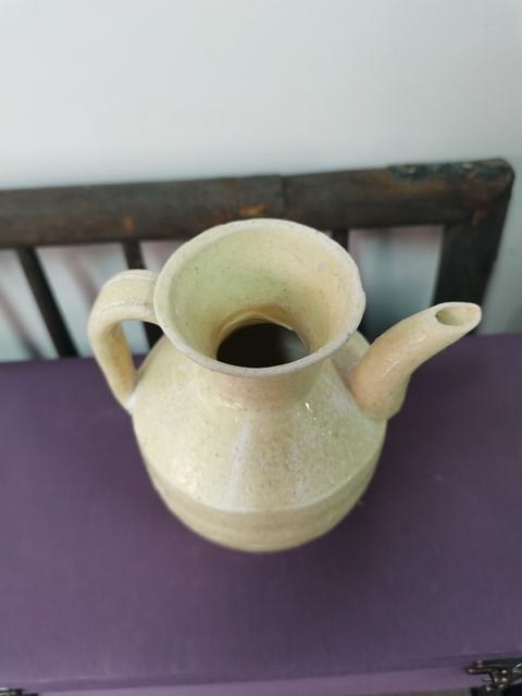 古玩陶瓷青白釉撇口壺真品鑒賞圖
