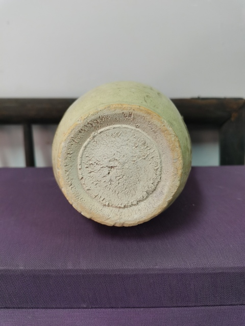 古玩陶瓷青白釉盤口壺真品鑒賞圖