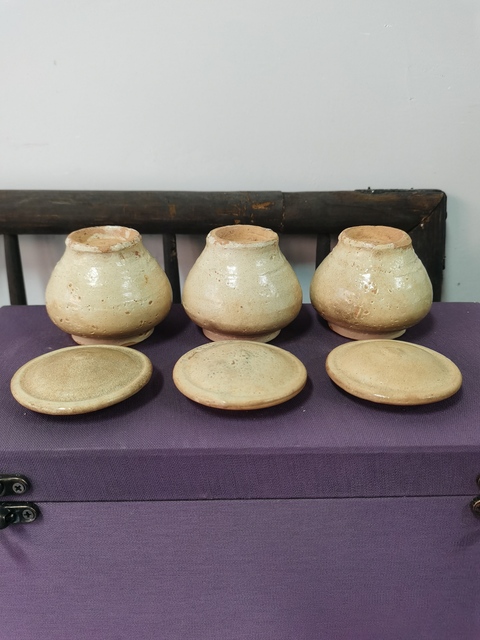 古玩陶瓷青白釉蓋罐真品鑒賞圖