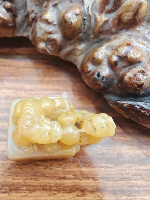 古玩雜項閑章：春愁如雪不能消真品鑒賞圖