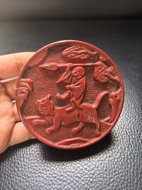 古玩雜項漆盒真品鑒賞圖