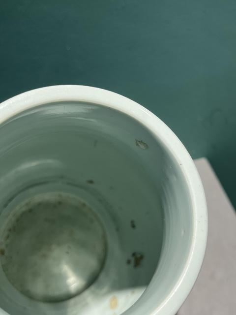 古玩陶瓷霽紅釉琵琶尊真品鑒賞圖