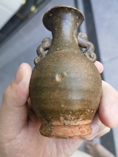 古玩陶瓷瓶真品鑒賞圖