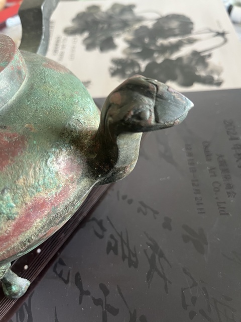 古玩銅器漢代青銅盉真品鑒賞圖