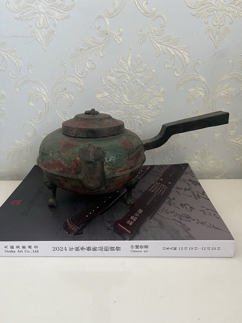 古玩銅器漢代青銅盉真品鑒賞圖