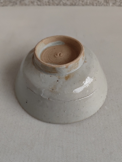 古玩陶瓷白釉碗拍賣,當前價格680元