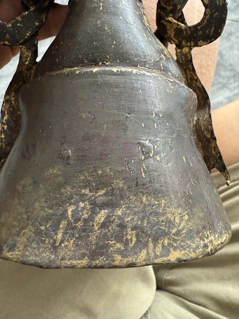 古玩銅器銅菩薩真品鑒賞圖