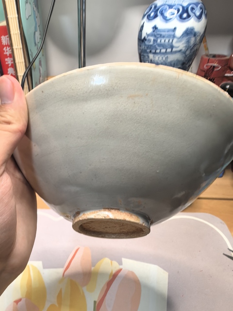 古玩陶瓷青釉碗真品鑒賞圖