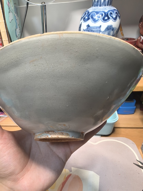 古玩陶瓷青釉碗真品鑒賞圖