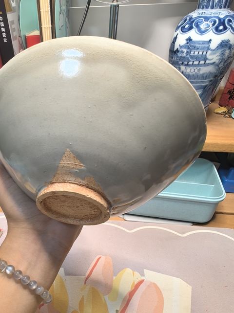 古玩陶瓷青釉碗真品鑒賞圖